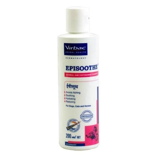 virbac episoothe pet shampoo