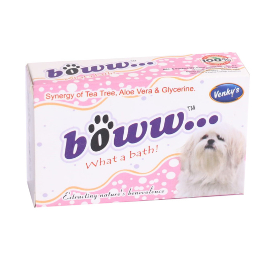 venkys boww dog soap