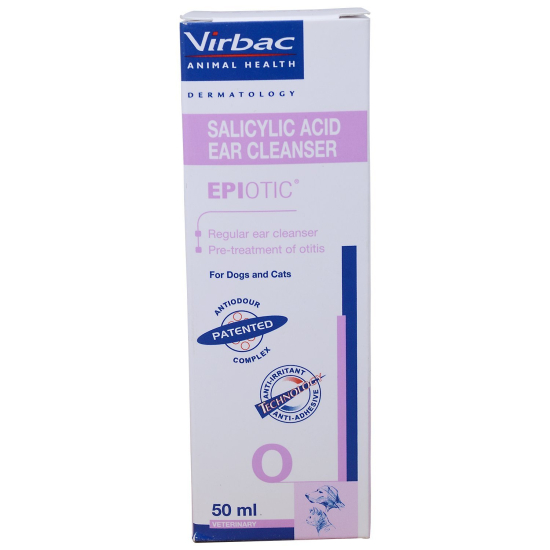 Virbac Epiotic Salicylic Acid Ear Cleane